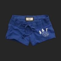 dames abercrombie athletic shorts blauw Aanbiedingen Sale 4msmq916